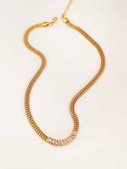 Braided Glamour Necklace