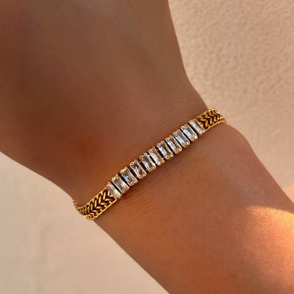 Braided Glamour Bracelet