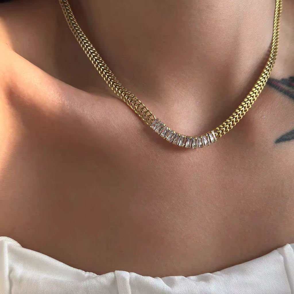 Braided Glamour Necklace