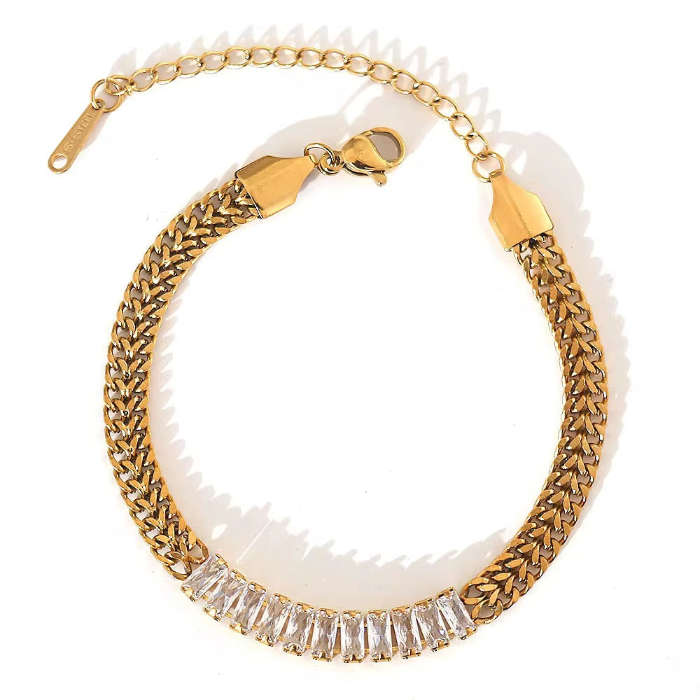 Braided Glamour Bracelet