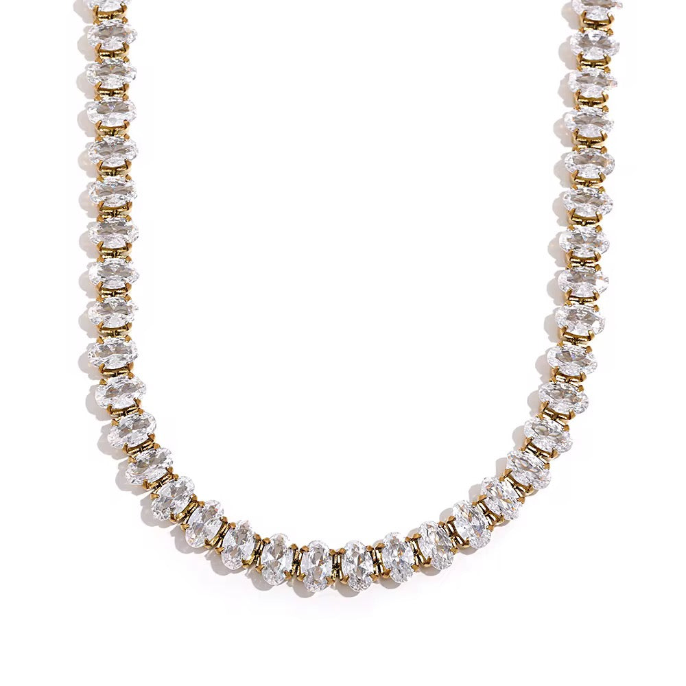 Diana Tennis Necklace