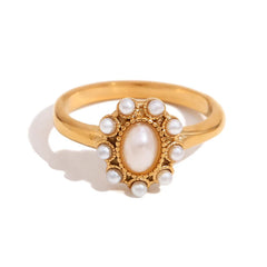 Pearl Blossom Ring