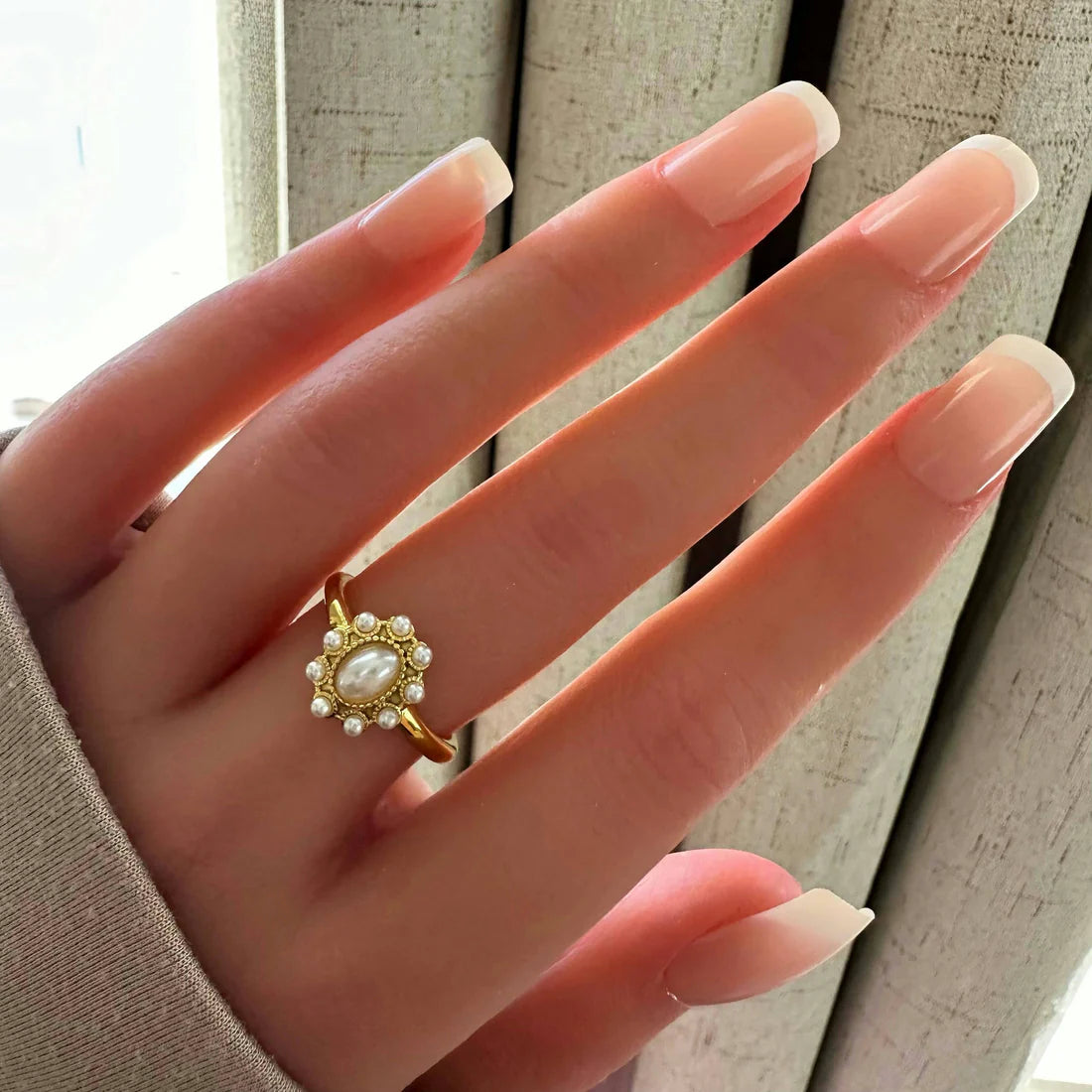 Pearl Blossom Ring